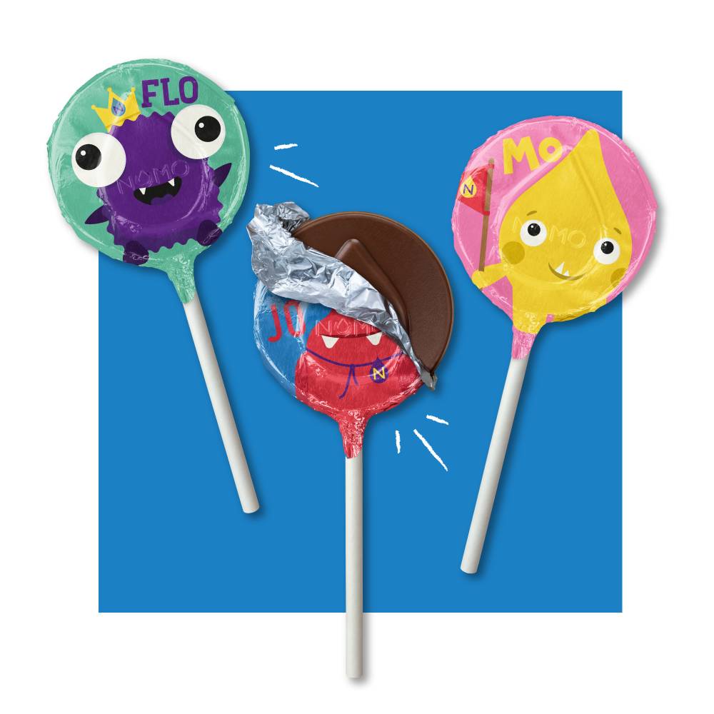 NOMO Kids Creamy Chocolate Lollies | Vegan & Free From