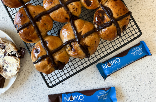 Rebecca's Chocolate Hot Cross Buns