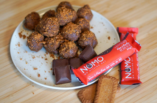 Chocolate Caramelised Biscuit Balls