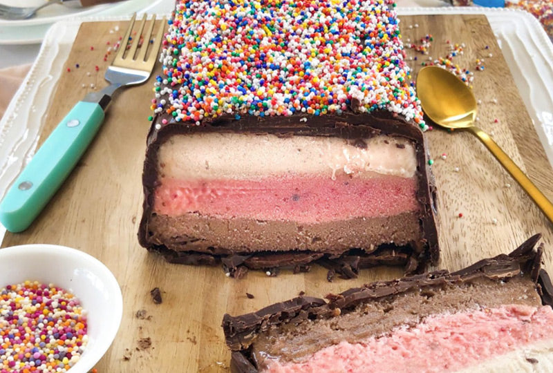 Neapolitan Choc Ice