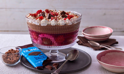 Simon Rimmer's NOMO Creamy Choc & Raspberry Trifle