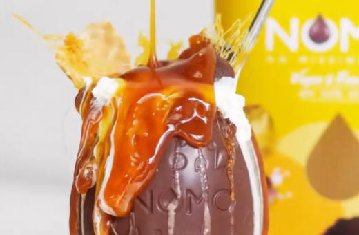 NOMO Caramel Egg Freak Shake