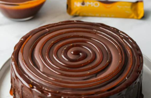 Tom's Salted Caramel Chocolate Cheesecake