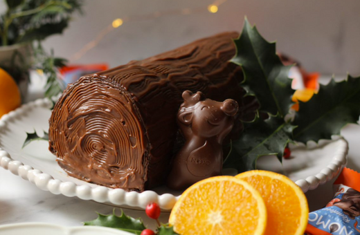 Tom's Chocolate Orange Yule Log