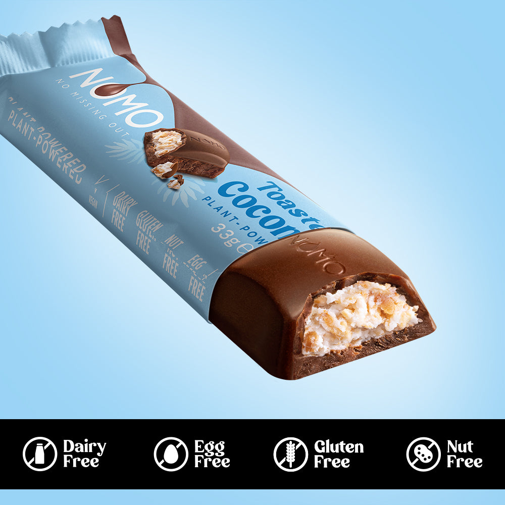 Toasted Coconut Chocolate Bars