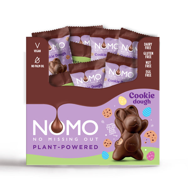 NOMO Cookie Dough Bunny 25 x 25g – NOMOCHOC