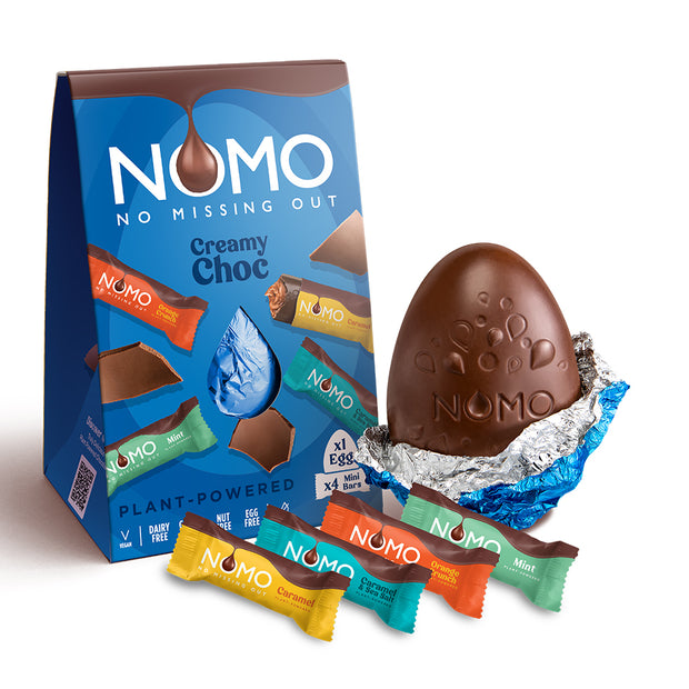 NOMO Creamy Chocolate Easter Egg & Bar