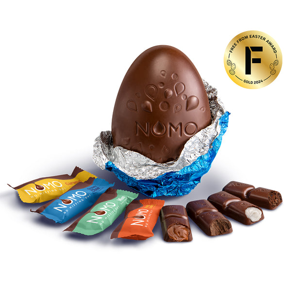 NOMO Creamy Chocolate Easter Egg & Bar