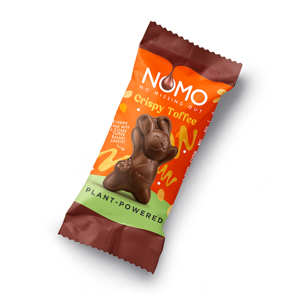 NOMO Crispy Toffee Bunny 25 x 25g