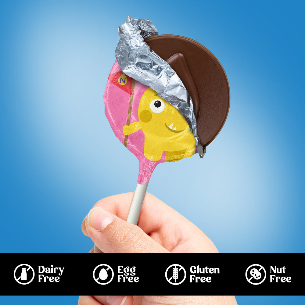 Kids Creamy Chocolate Lollies