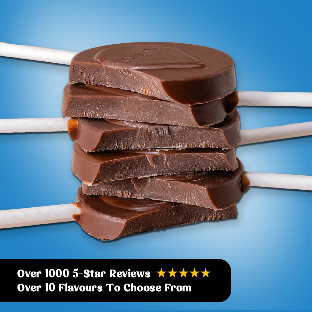 Kids Creamy Chocolate Lollies