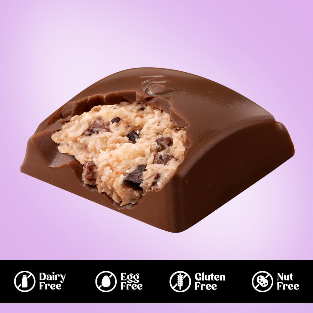 Cookie Dough Filled Chocolate Bars